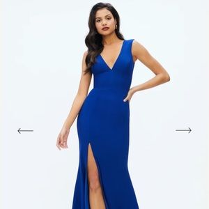 Dress the population Sandra gown